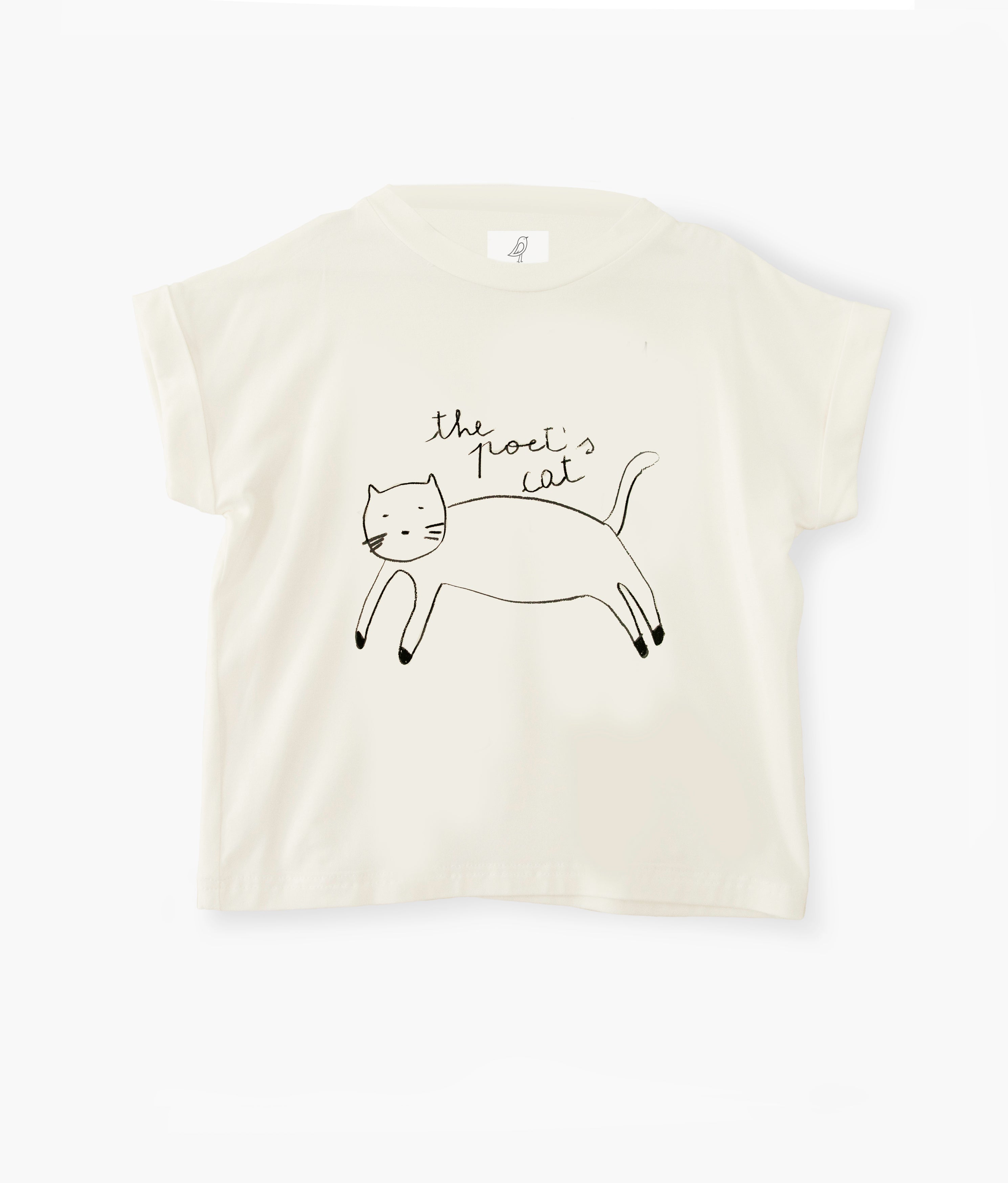 The cat / t-shirt – Bianca & Noè
