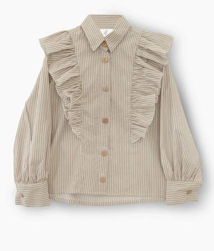 CHARLOTTE / ruffles shirt