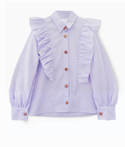 CHARLOTTE / ruffles shirt