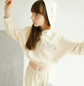 Catherine / cropped hoodie