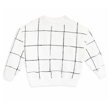 Load image into Gallery viewer, CELLO Sweater (white-checkered pattern)