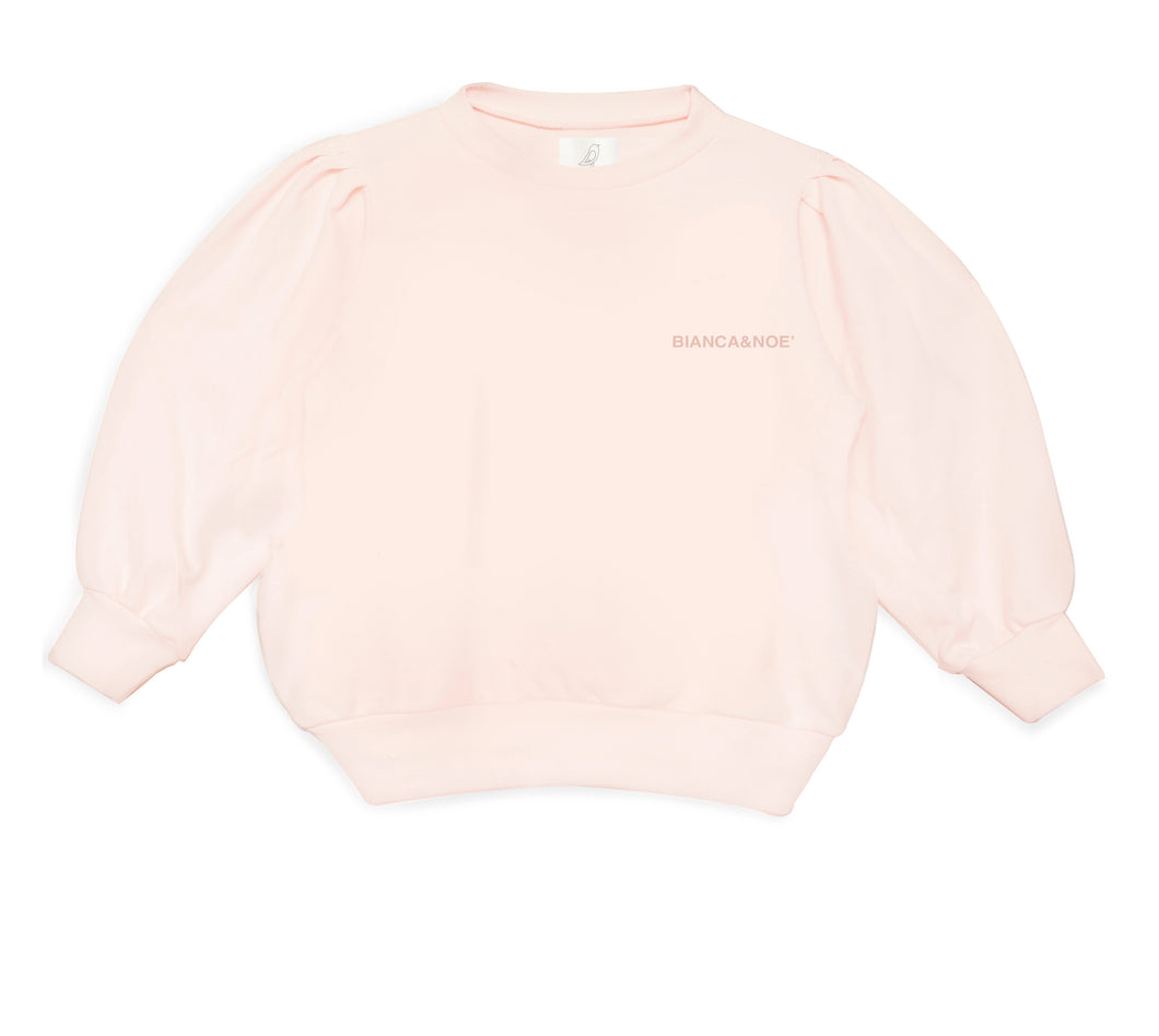 Balloon sweatshirt (light pink)