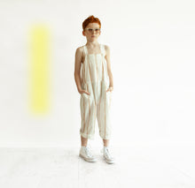 Load image into Gallery viewer, Chocolate jumpsuit (stripes)