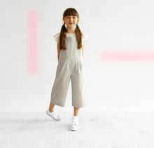 Load image into Gallery viewer, Chocolate jumpsuit (light grey)
