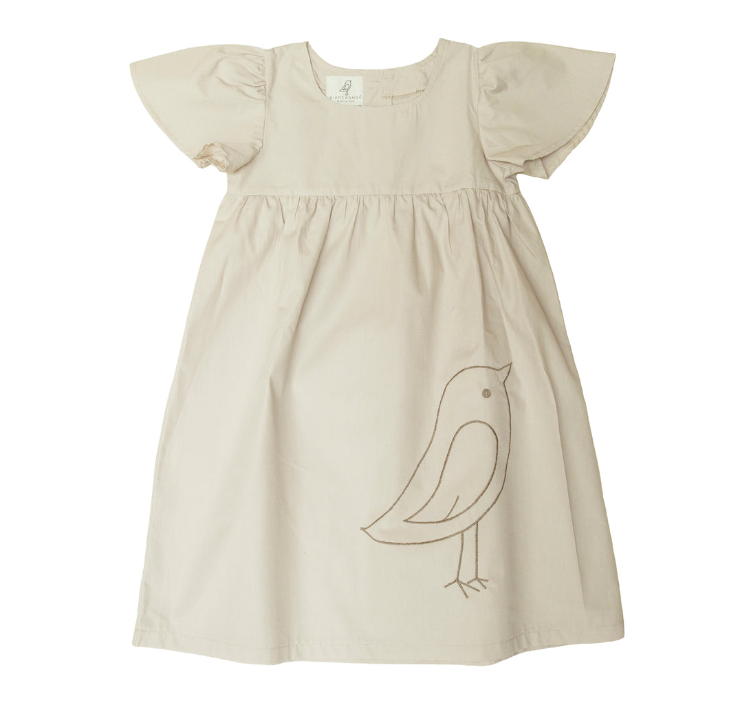 Swan dress (sand)