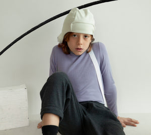 PURPLE DROP-ICELANDIC ALGAE / long sleeves shirt
